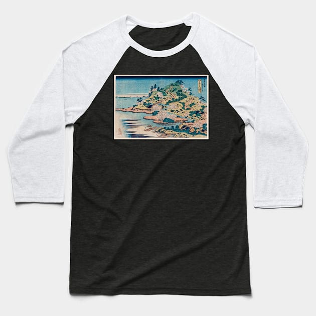 Japanese Vintage Wallpaper Baseball T-Shirt by antarte